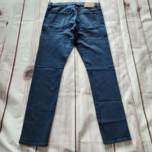 NWT Madewell "Skinny" Slender Dark Waites Wash Blue Jean #NC122 Men's Size 33x34 - Picture 6 of 12